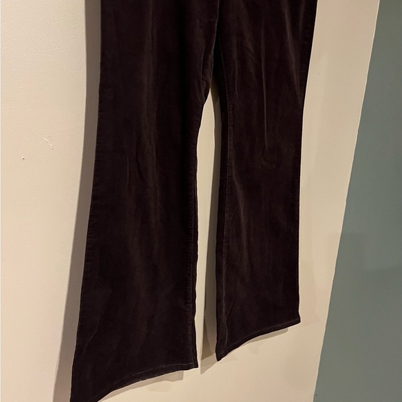 Loft The Slim Fit High Rise Curvy Brown Corduroy Pants Size 34/18 Work Casua - Picture 5 of 12